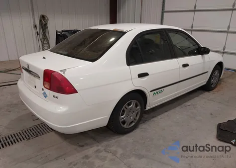 2001 Honda Civic z USA, uszkodzony, nr VIN 1HGEN26491L000349